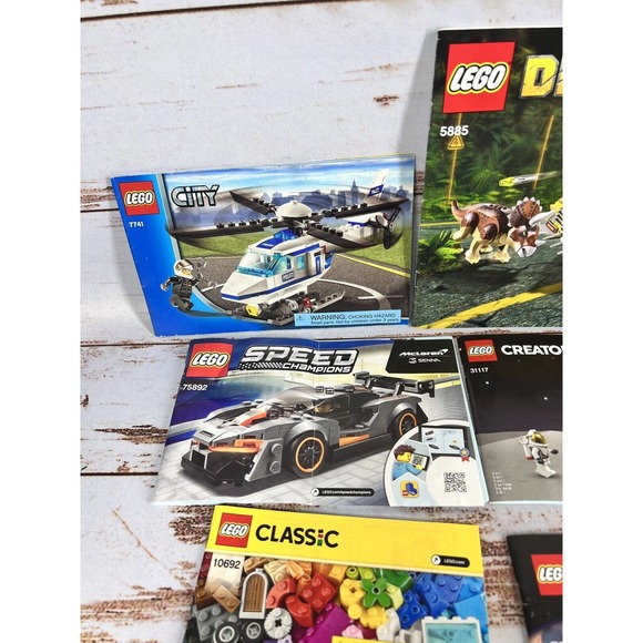 Assorted Lego Manuals lot of 20 - Picture 2 of 6